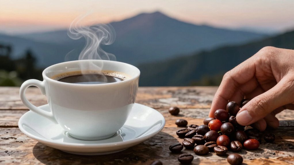 high altitude coffee flavor development