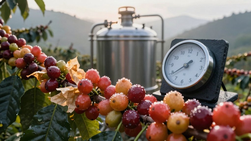 high altitude temperature driven aroma preservation