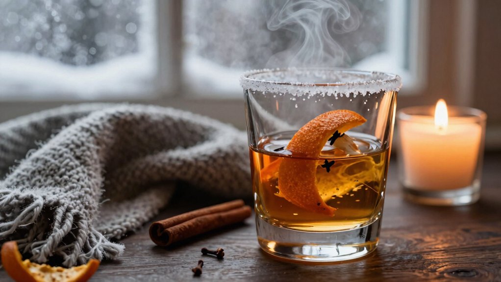 hot old fashioned warmed citrusy bittersweet