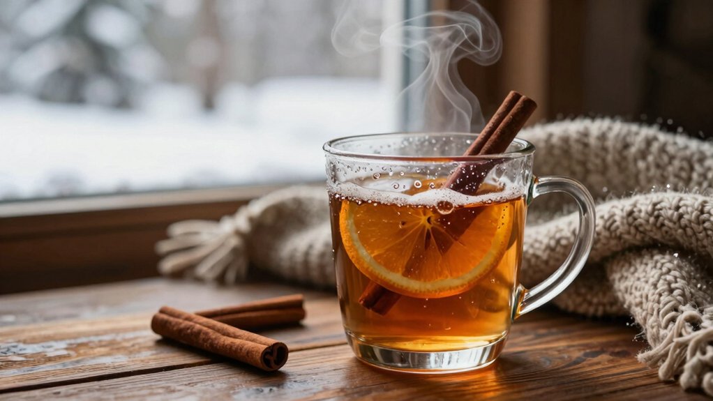 hot whiskey warmth spices citrus