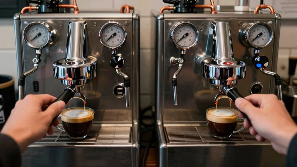 independent temperature control maintains consistent brew temperature
