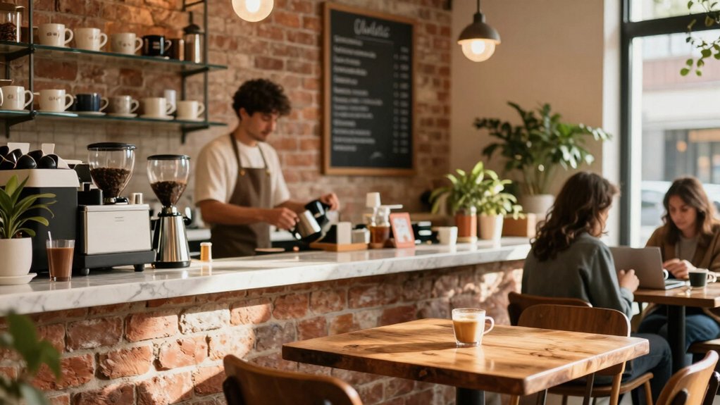 indie vs chain caf vibes