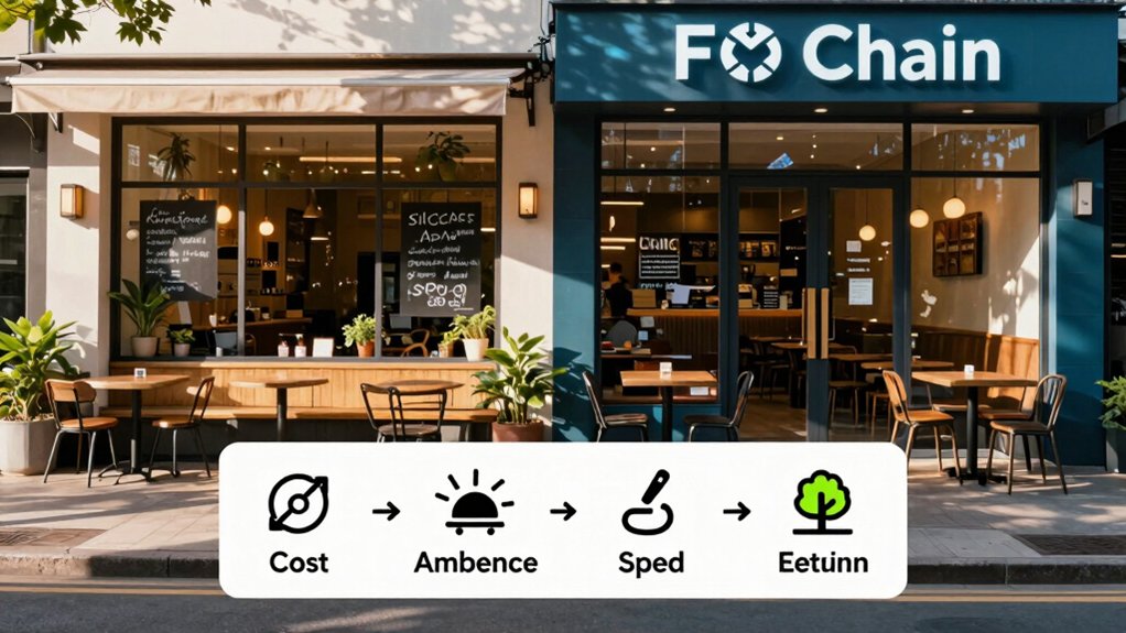 indie vs chain coffee framework