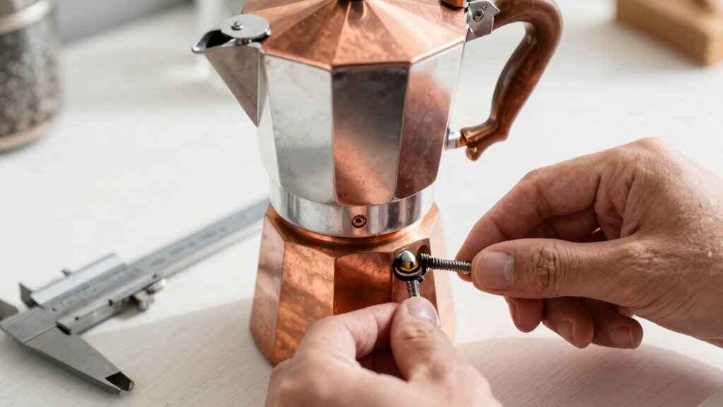 leak test adjust fittings