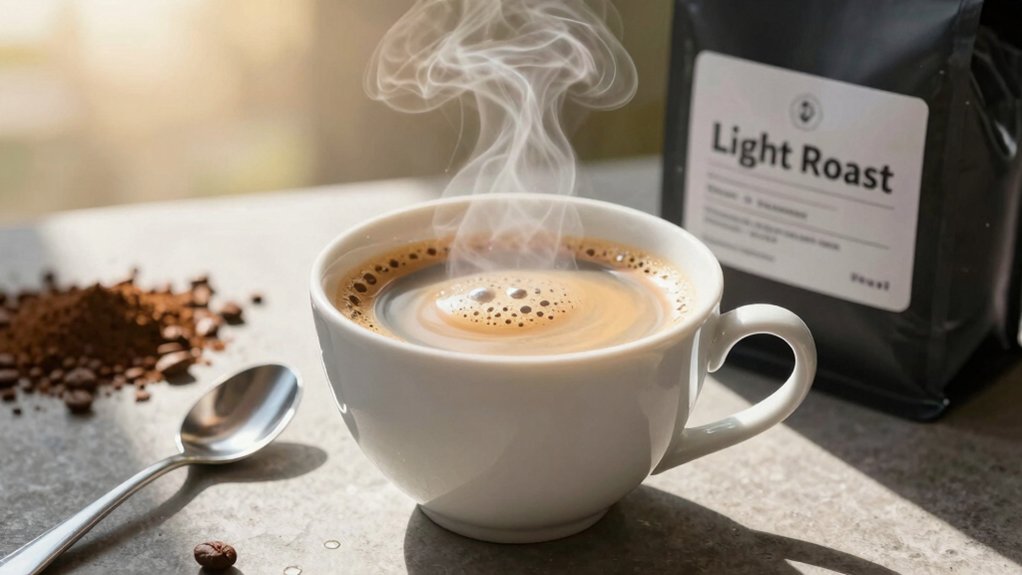 light roast preserves bright acids