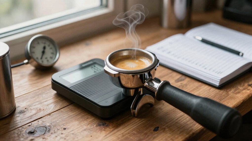 log variables troubleshoot light roast espresso