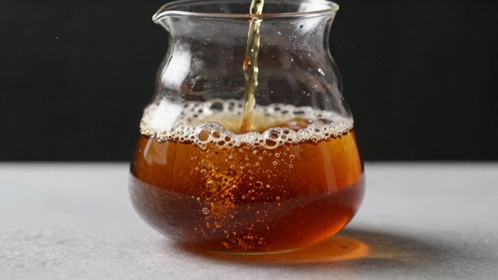 longer pre infusion enhances body sweetness