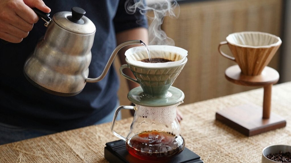 manual pour over precise control flavor