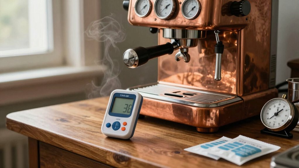 measure water hardness for descaling schedule