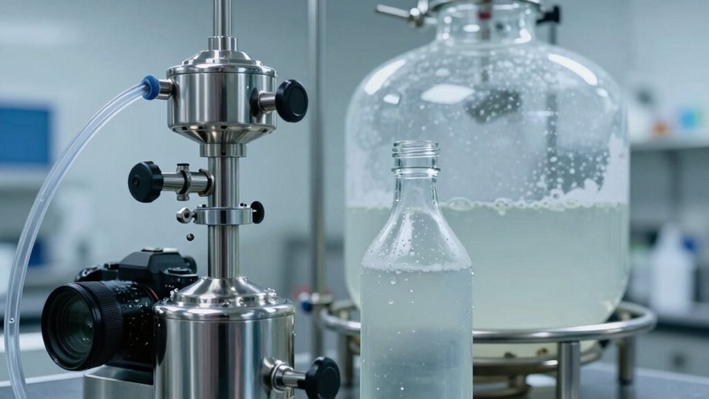 mechanical demucilaging drastically reduces water use