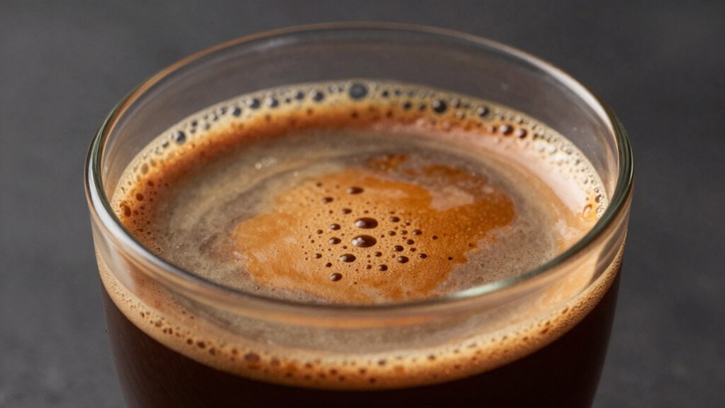 medium dark espresso with chocolatey fruity balance