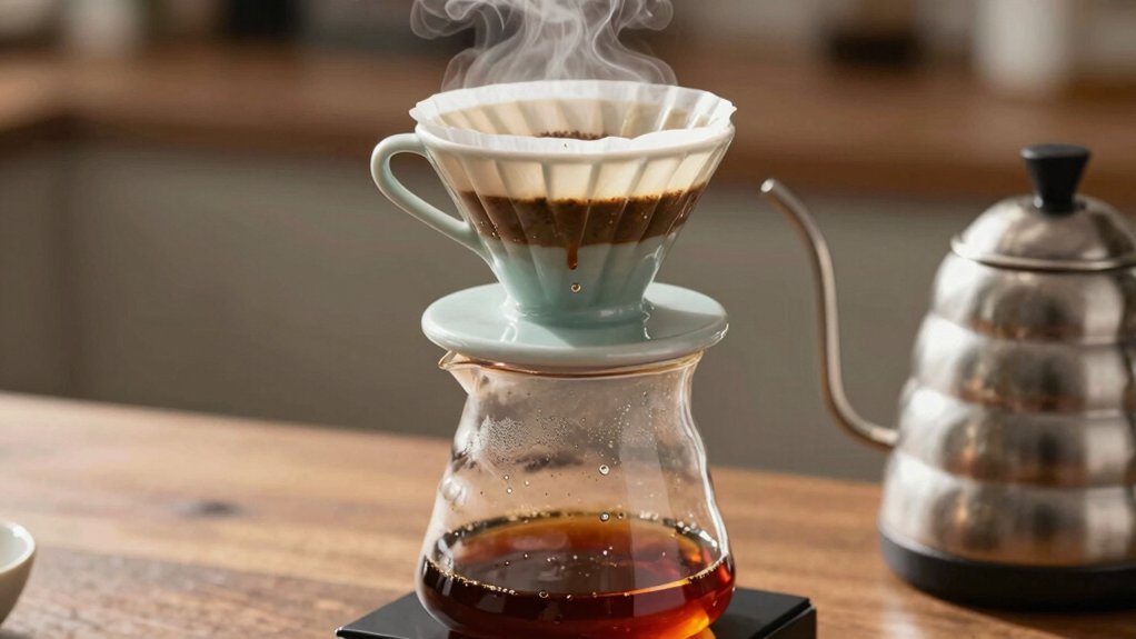 medium fine grind 200 205 f water