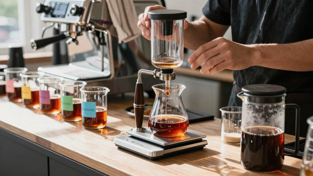 method specific brew ratios summarized