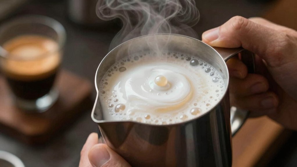 milk fats proteins drive microfoam