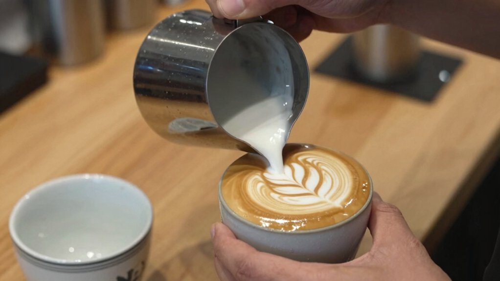 milk foam density high protein low fat