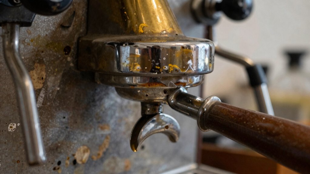 mineral buildup hinders steam performance