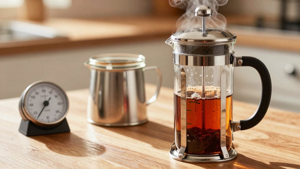 optimal french press temperature balance