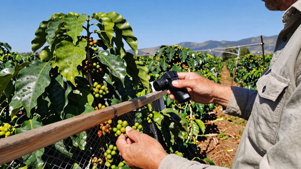 pesticide free coffee farm practices