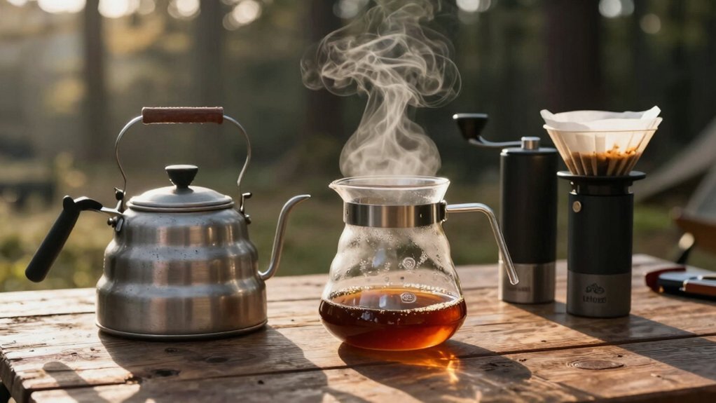 portable manual brewers for camping fast rugged simple