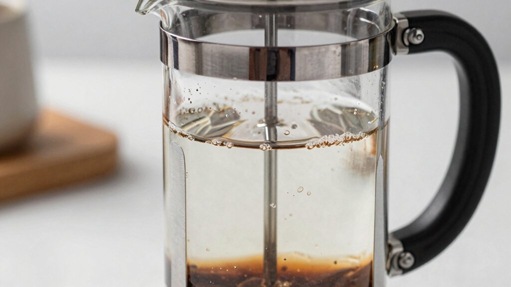pre infuse rinse improves clarity