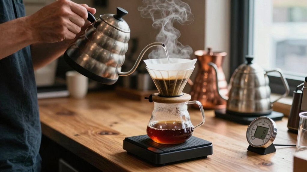 precise brewing temperature shapes extraction