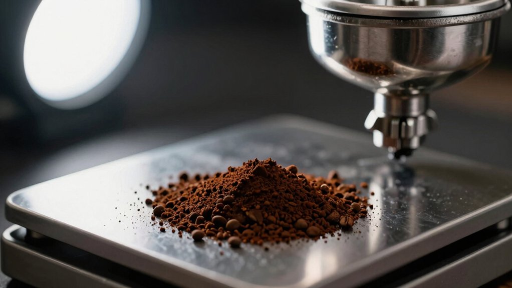 precise burr gap calibration narrows psd