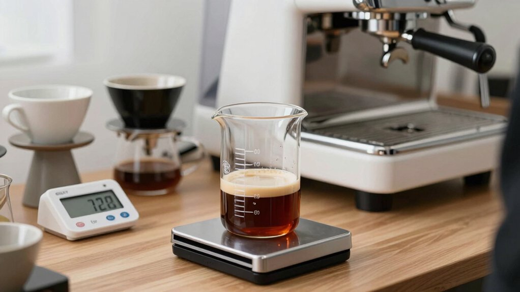 precision coffee ratios for consistency across methods