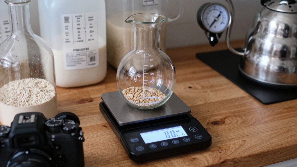 precision scales ensure consistent beer ratios