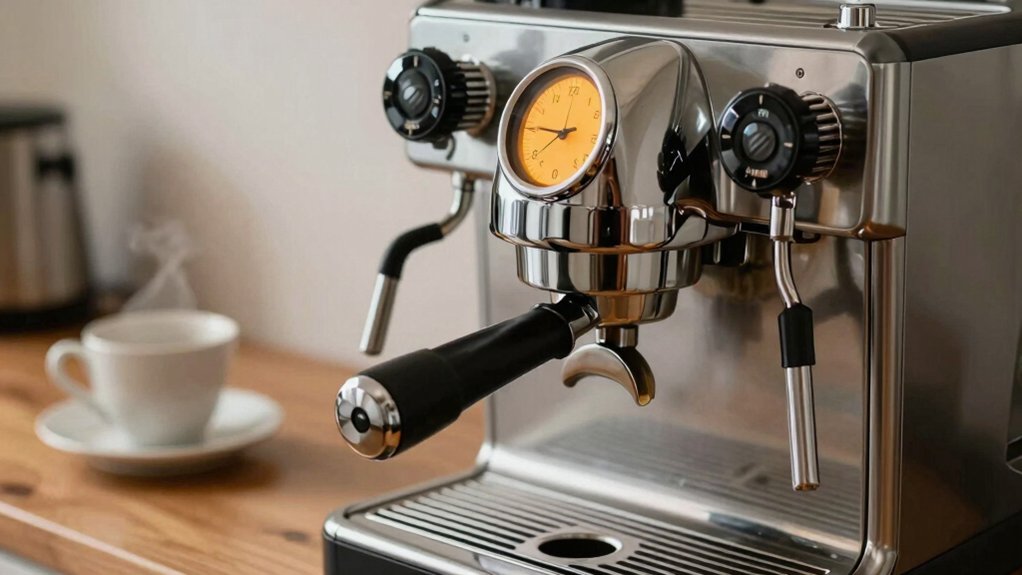 programmable shot timer espresso machines