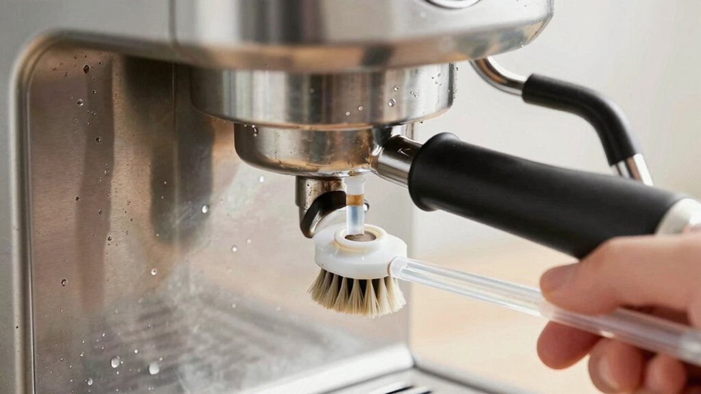 protect sub millimeter flow restrictors during descaling