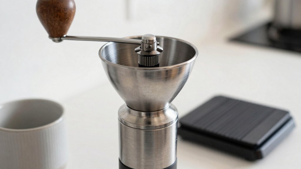 quieter cooler conical burrs