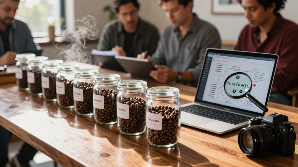 real time cupping driven quality loop