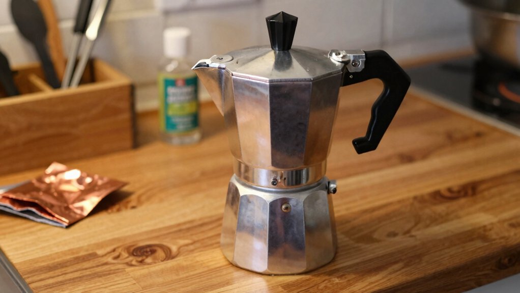 restore vintage stovetop espresso maker