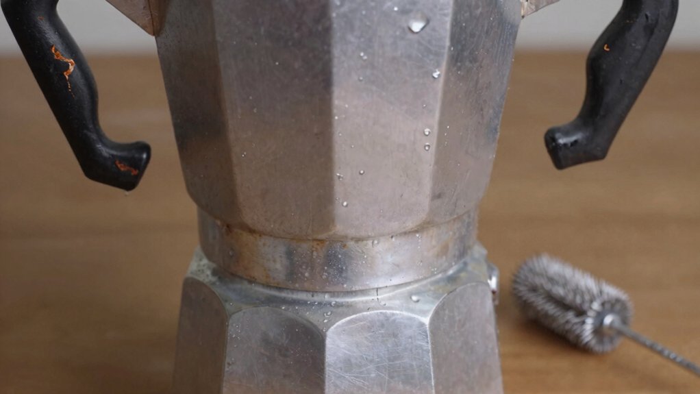 restoring vintage stovetop espresso maker