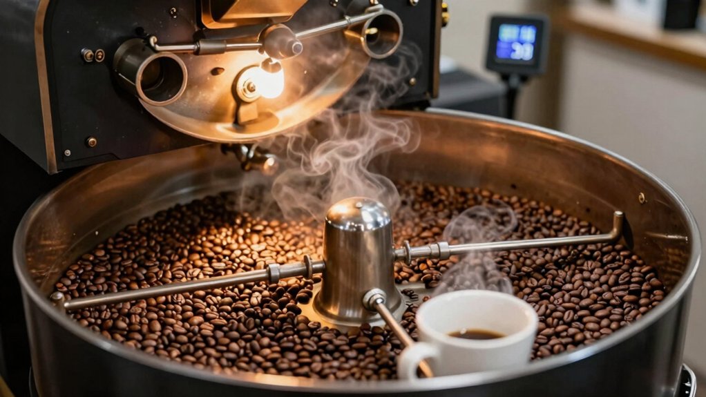 roast profile flavor faults