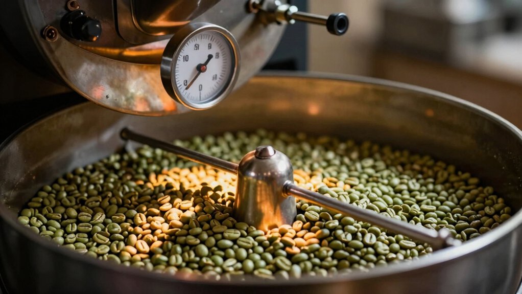 roasting time molds coffee flavor