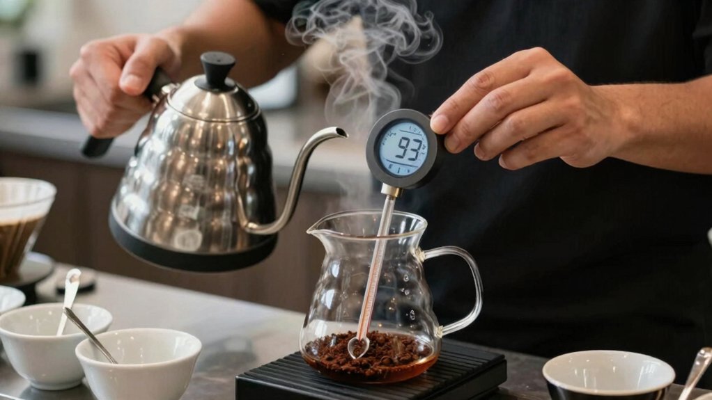 set water at 93 c consistently