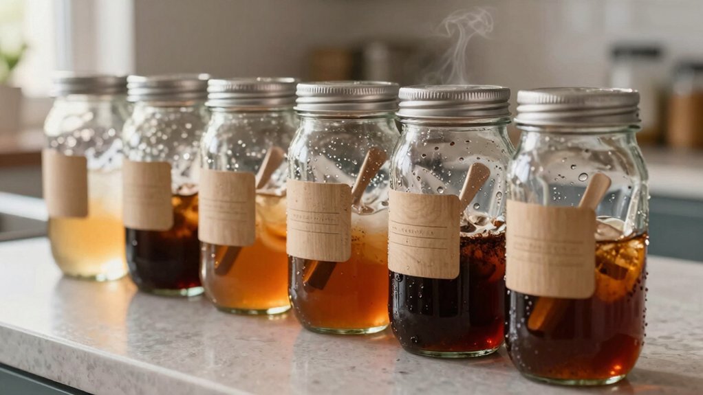 seven cold brew steeping times