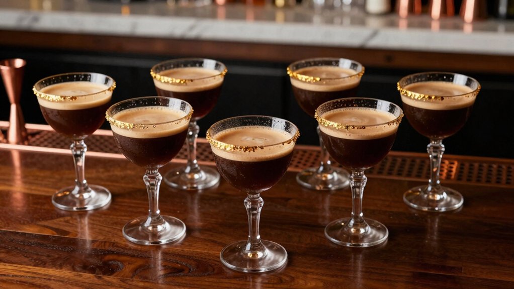 seven espresso aperitif cocktails before dinner