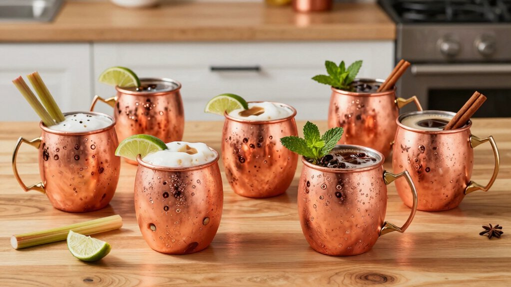 seven moscow mule variations espresso ginger beer