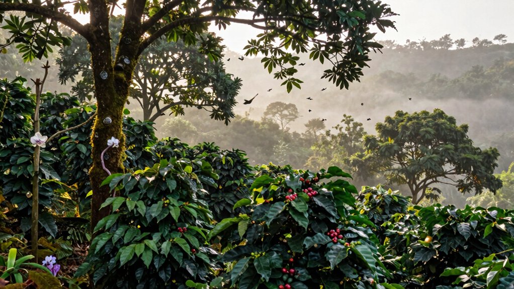 shade grown coffee boosts biodiversity