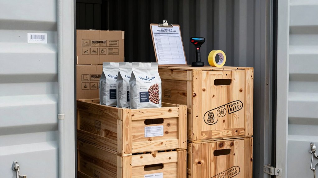 shipping frequency customs packaging details