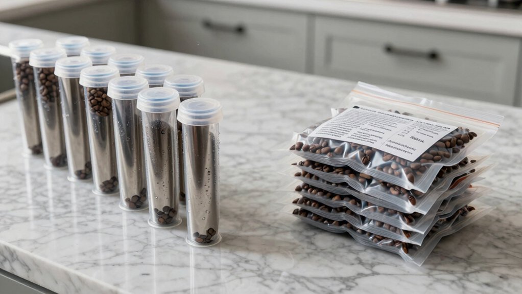 single dose tubes protect freshness vacuum pockets reduce oxidation