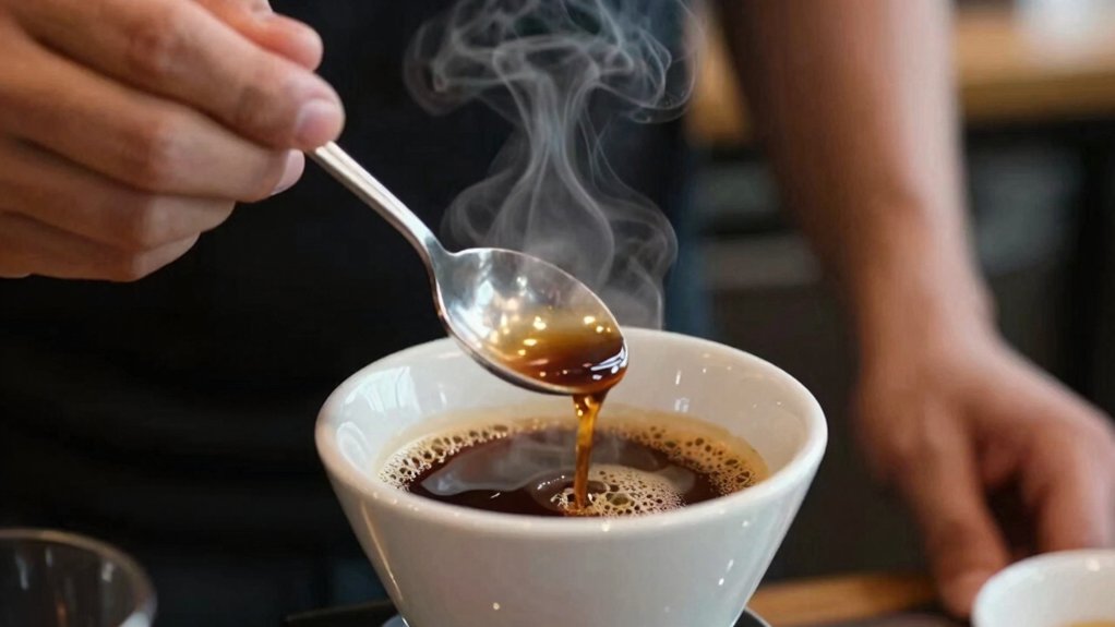 slurp aerates aroma during cupping