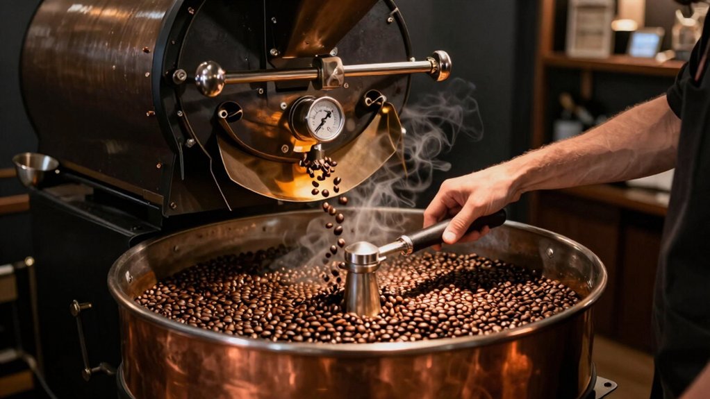 small batch roasting ensures consistent quality