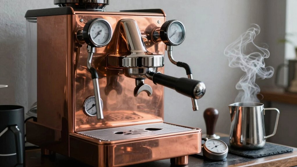stable espresso temperature consistency