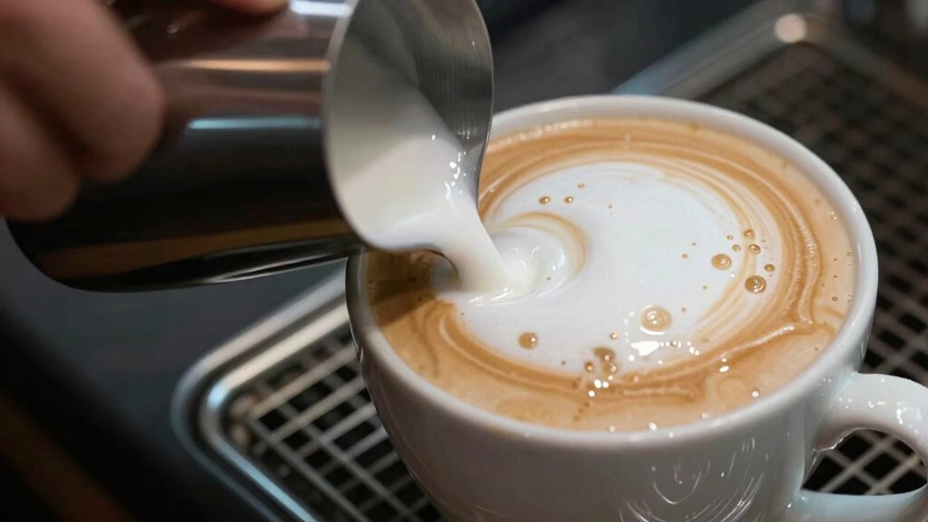 stable silky micro foam enables precise latte art
