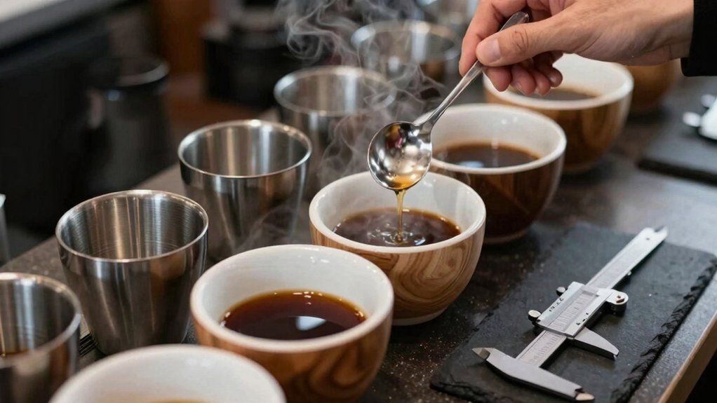 standardized cupping for roast refinement