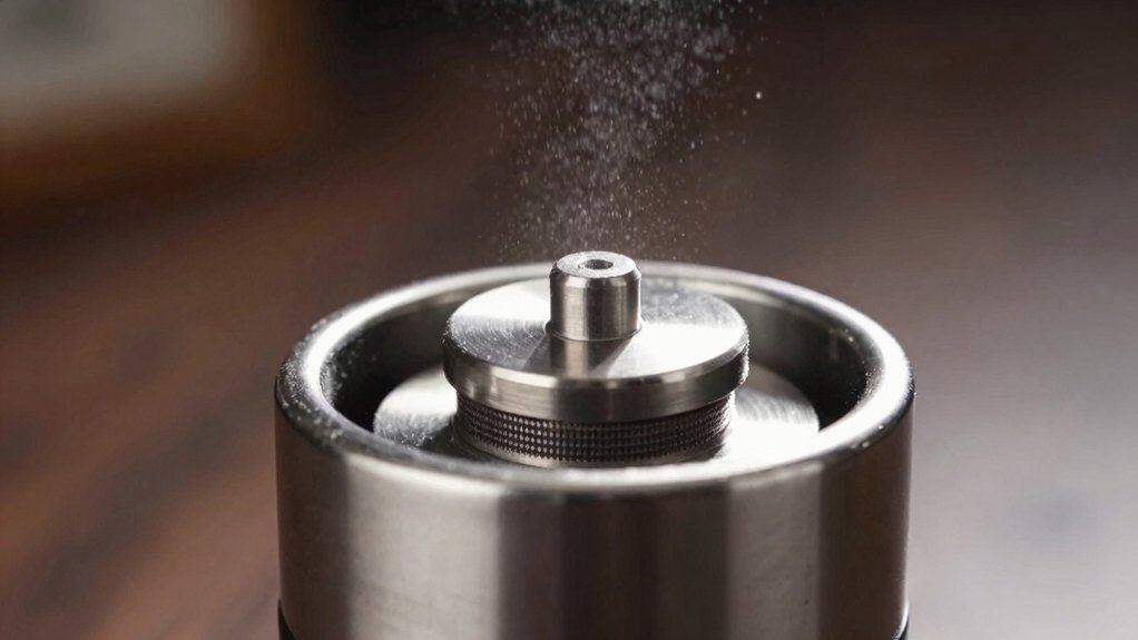 static causes in burr grinders charging grounds