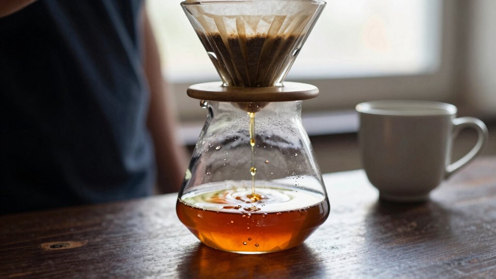 steady pour yields balanced extraction